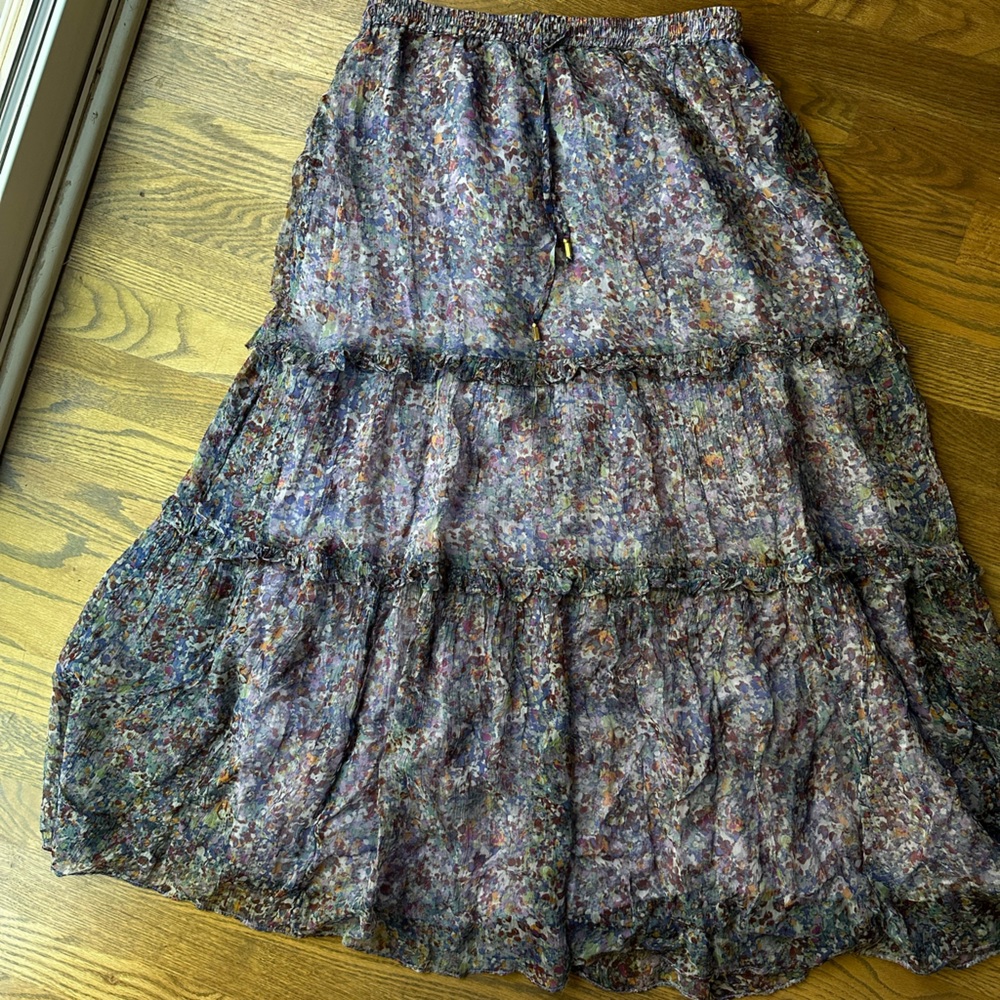 Anthropologie maxi skirt
